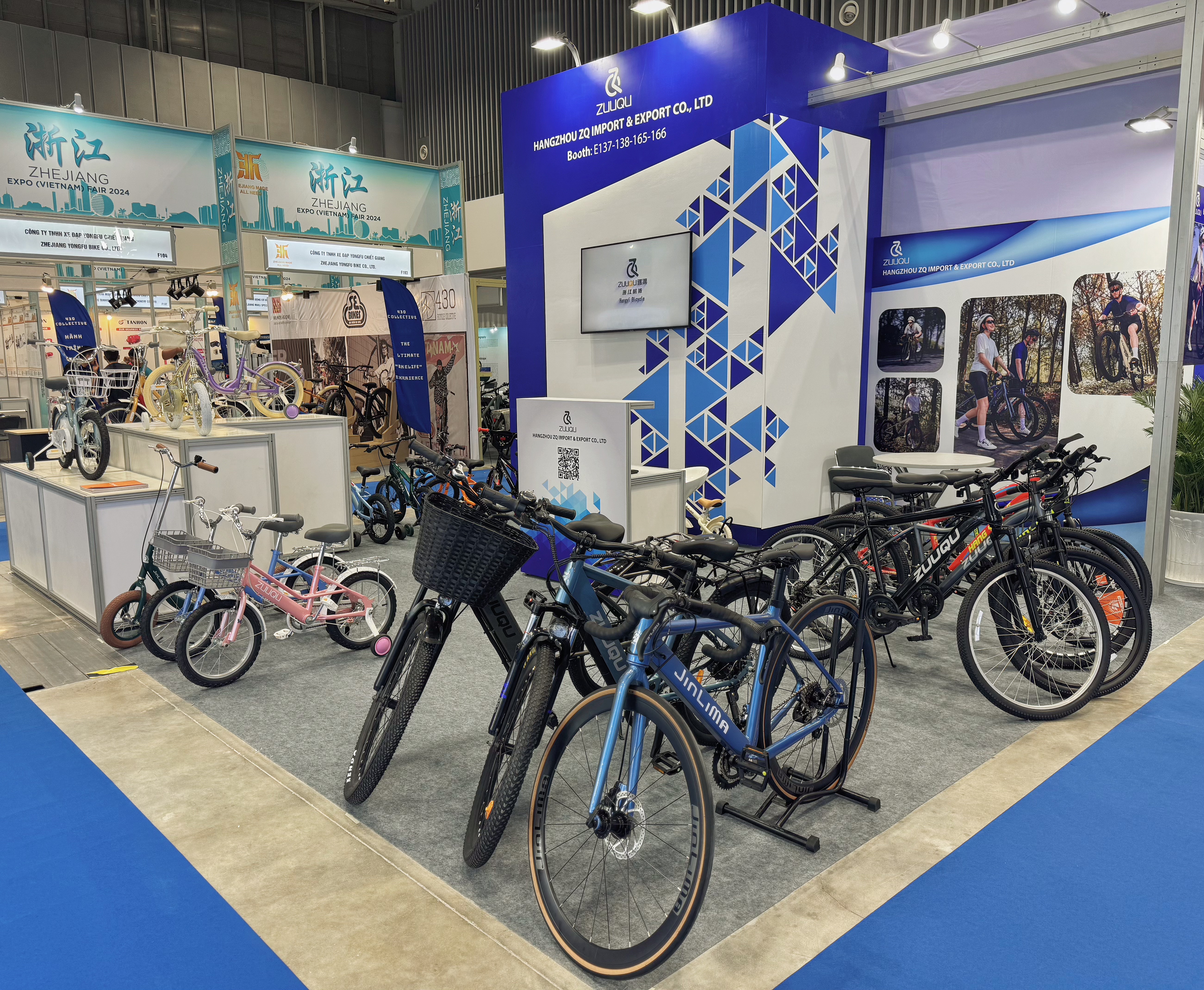 Zhejiang Hangyi dipamerkan di Vietnam Cycle 2024