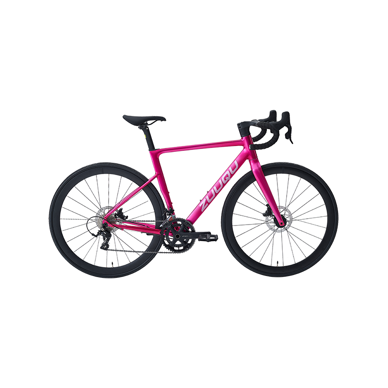 HYB-047 Rose Pink 700C Alloy Road Bike dengan tayar 28C
