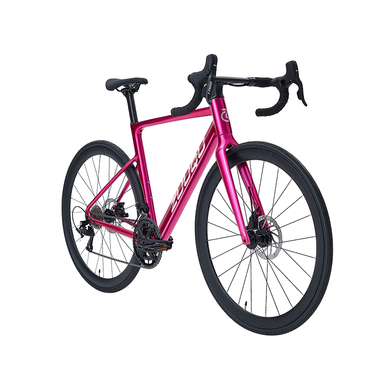 HYB-047 Rose Pink 700C Alloy Road Bike dengan tayar 28C